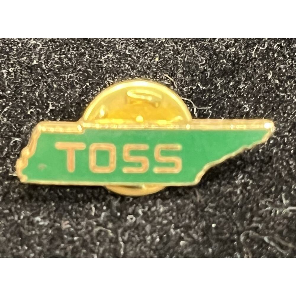 Vintage “TOSS” Lapel Pin Tennessee Organization of School Superintendents 1”